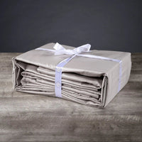 Organic Cotton Sateen Sheet Collection