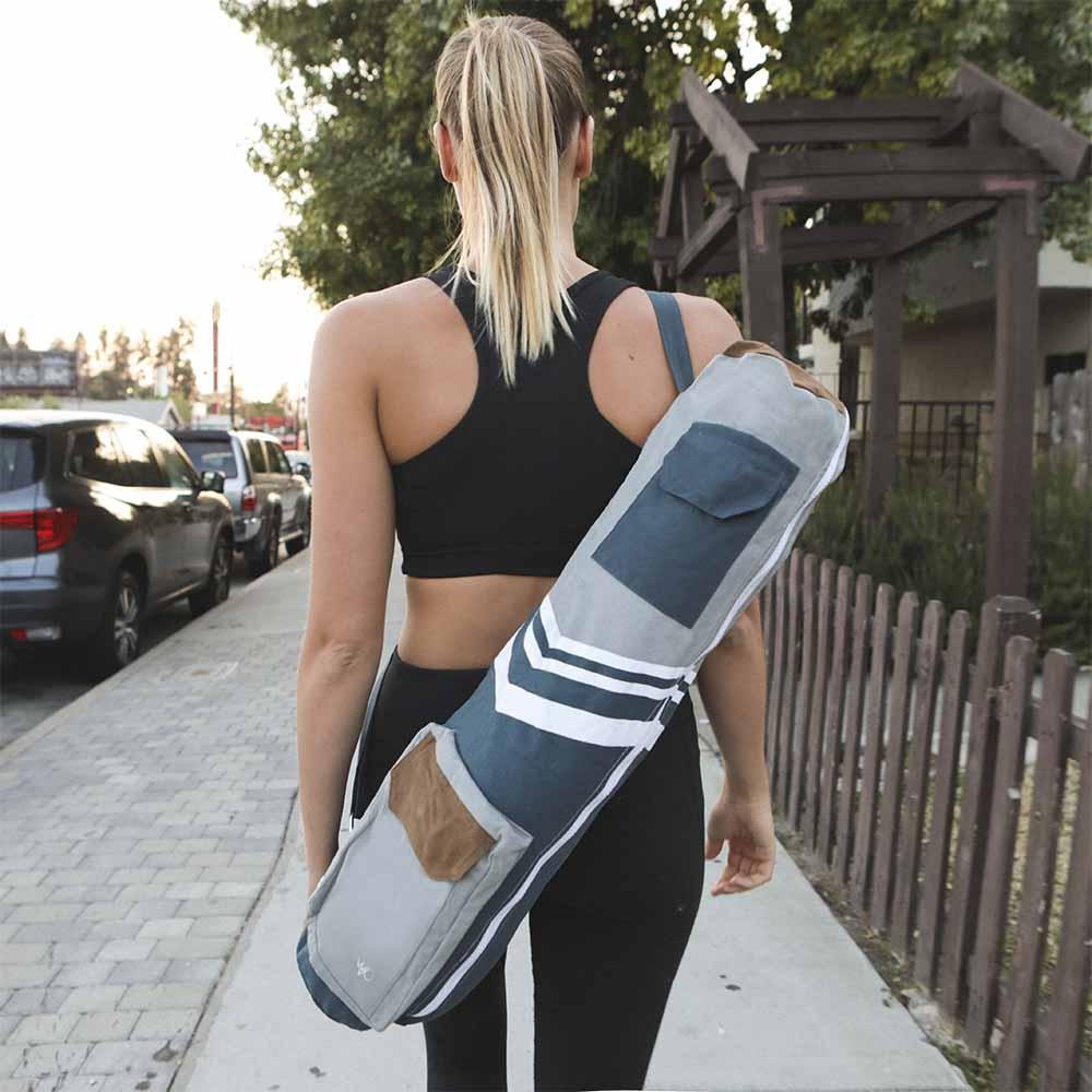Ethos Organic Mat Bag - Slate & Sky