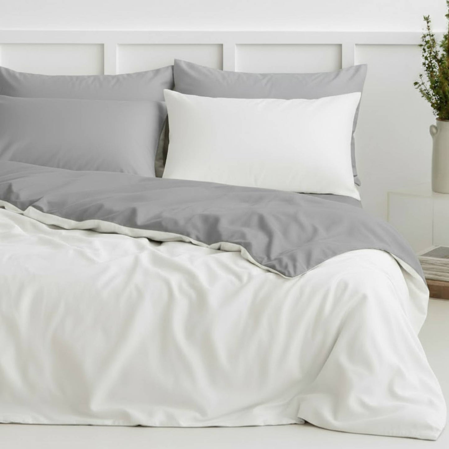 Dual Tone Bamboo Duvet Set