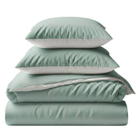 Dual Tone Bamboo Duvet Set