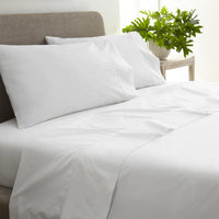 Organic Cotton Sheet Set - Picot Embroidery