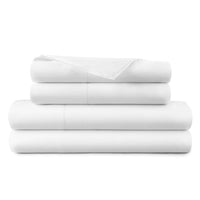 Organic Cotton Sheet Set - Picot Embroidery