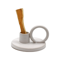 Ceramic Palo Santo & Candle Holder