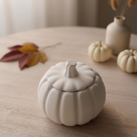 Jesmonite Pumpkin Candle