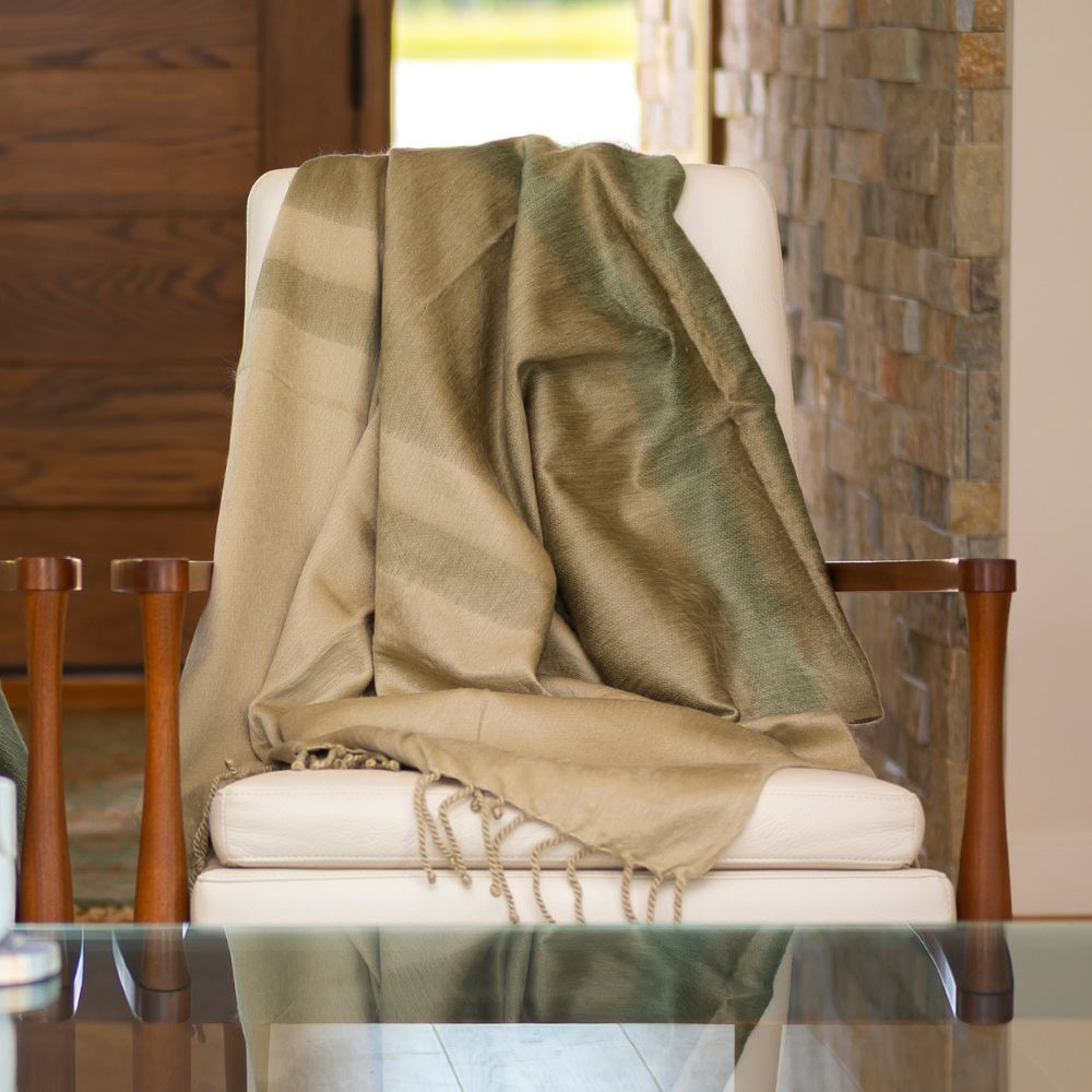 Kallpa Collection Throw - Earth & Olive