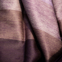 Alpaca Throw Blanket - Deep Purples
