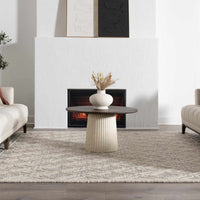 Lattice Wool Area Rug