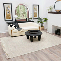 Lattice Wool Area Rug