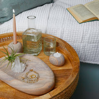 Sandstone Pebble Candleholder
