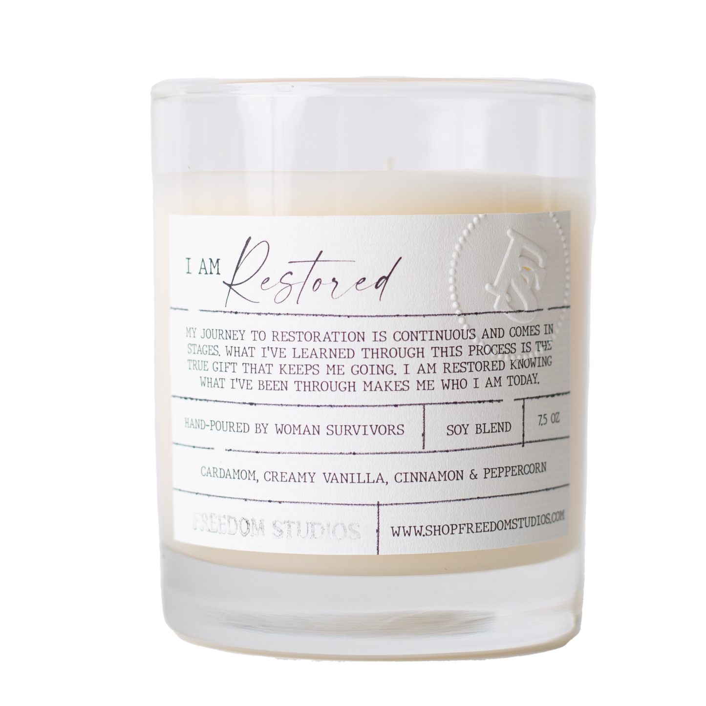 I AM Restored Candle