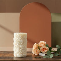 Botanical Pillar Candle