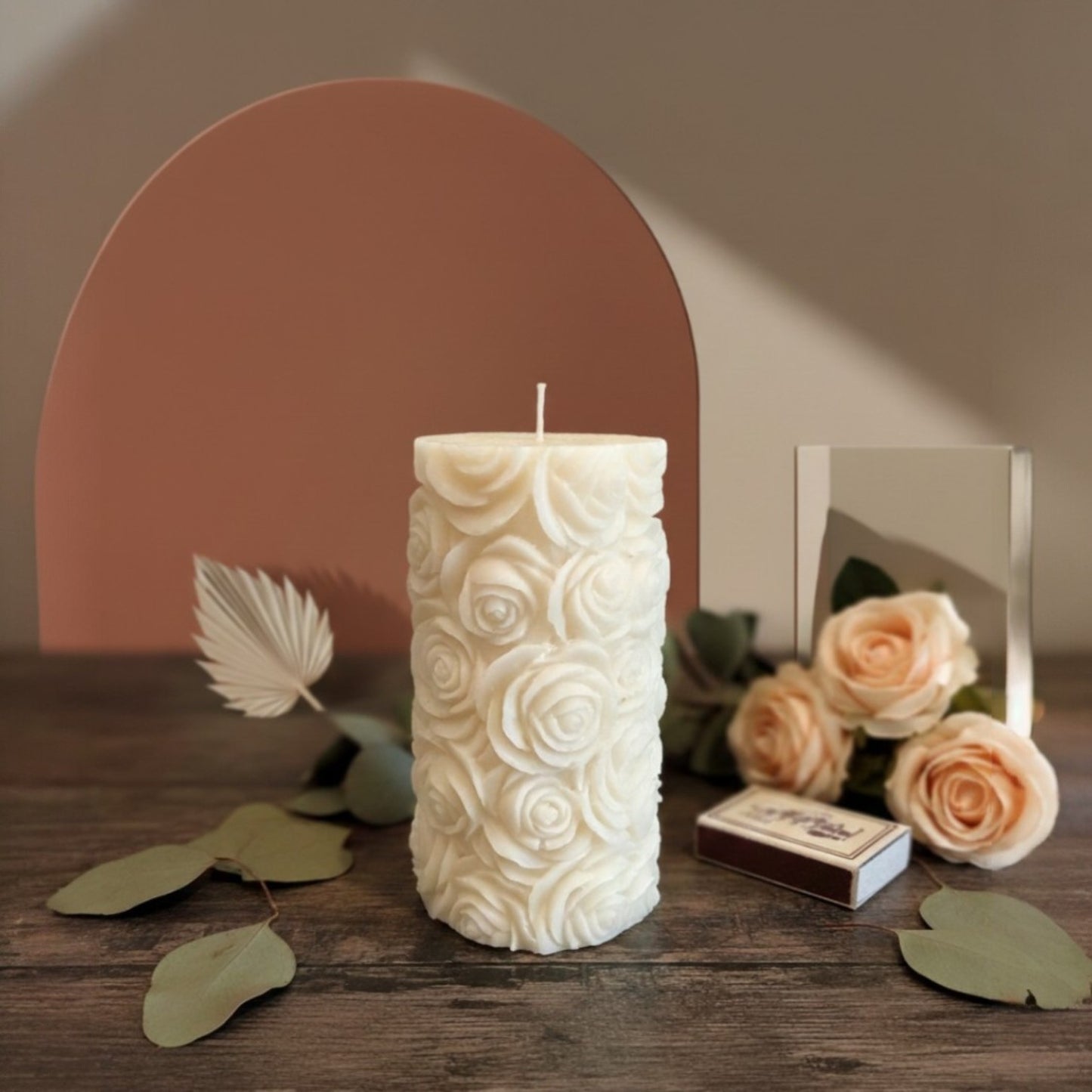 Botanical Pillar Candle