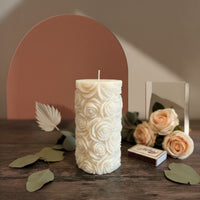 Botanical Pillar Candle