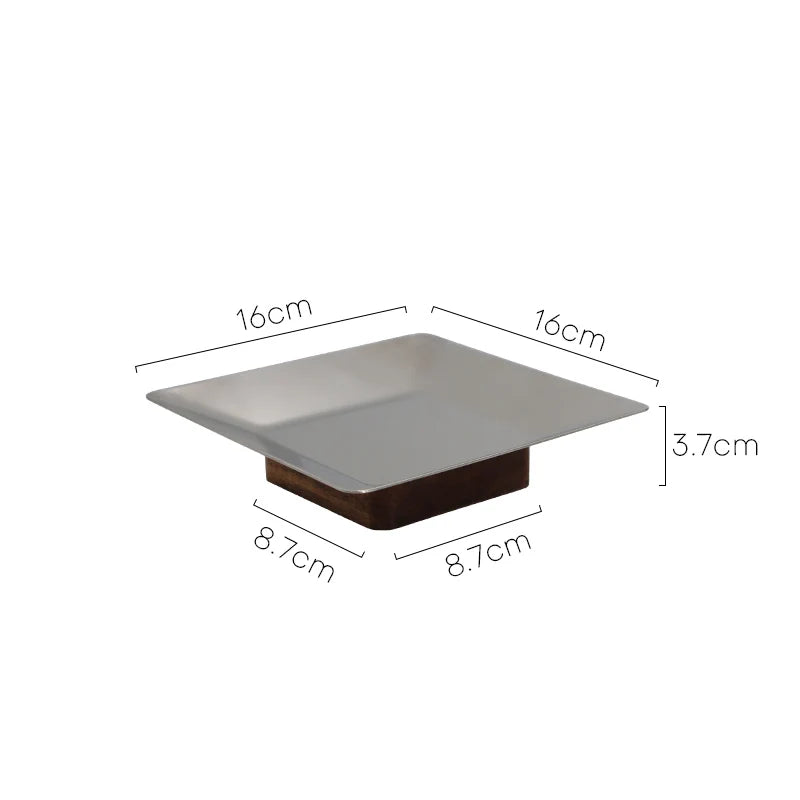 Acacia Pedestal Tray
