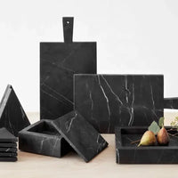Nero Marquina Marble Tray