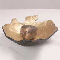 Golden Resin Bowl