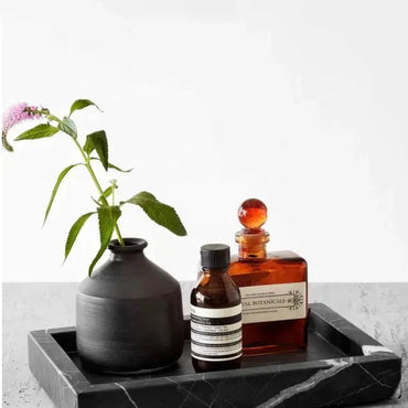 Nero Marquina Marble Tray
