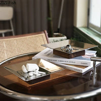 Acacia Pedestal Tray