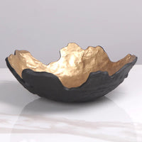 Golden Resin Bowl