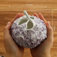 Hydrangea Ceramic Vase