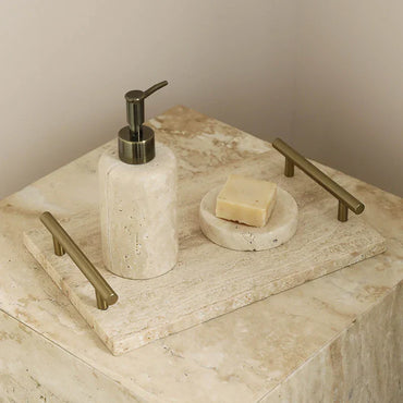 Travertine Pillar Tray