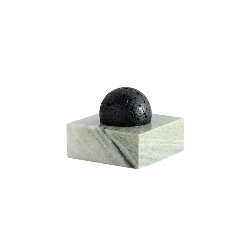 Lava Rock Stone Diffuser, Marble Base