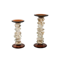 Crystalline Pillar Candelabrum