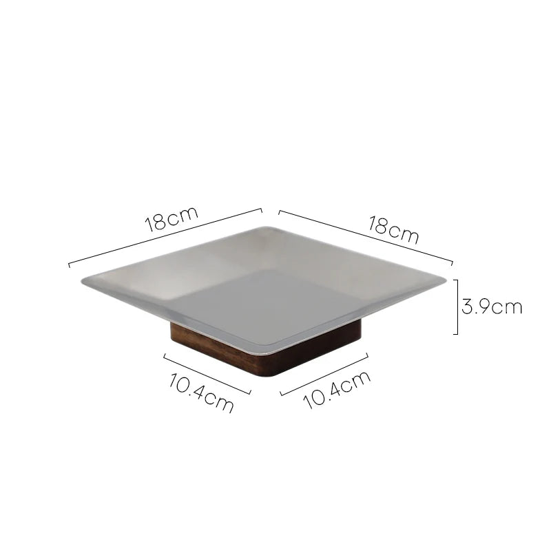 Acacia Pedestal Tray