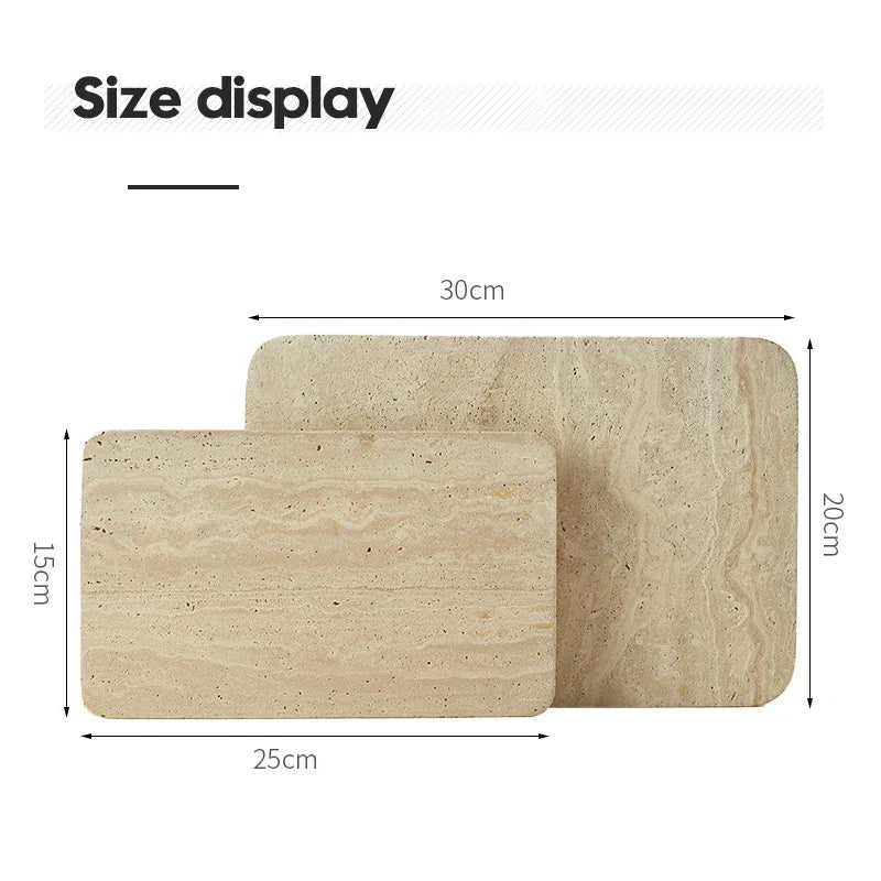 Travertine Marble Tray