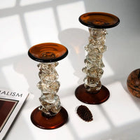Crystalline Pillar Candelabrum