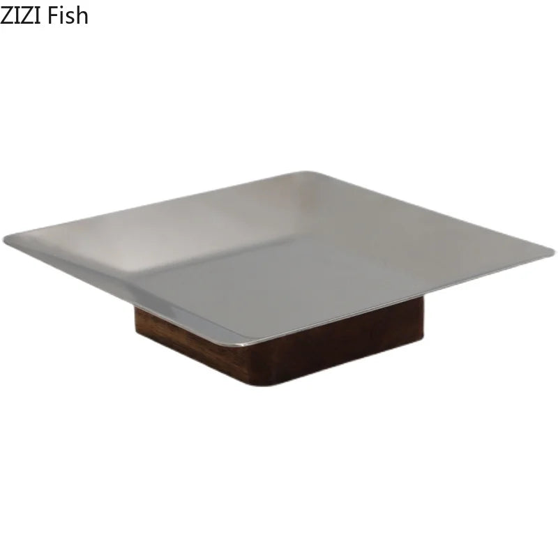 Acacia Pedestal Tray