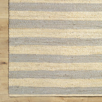 Ilkay Striped Jute Area Rug