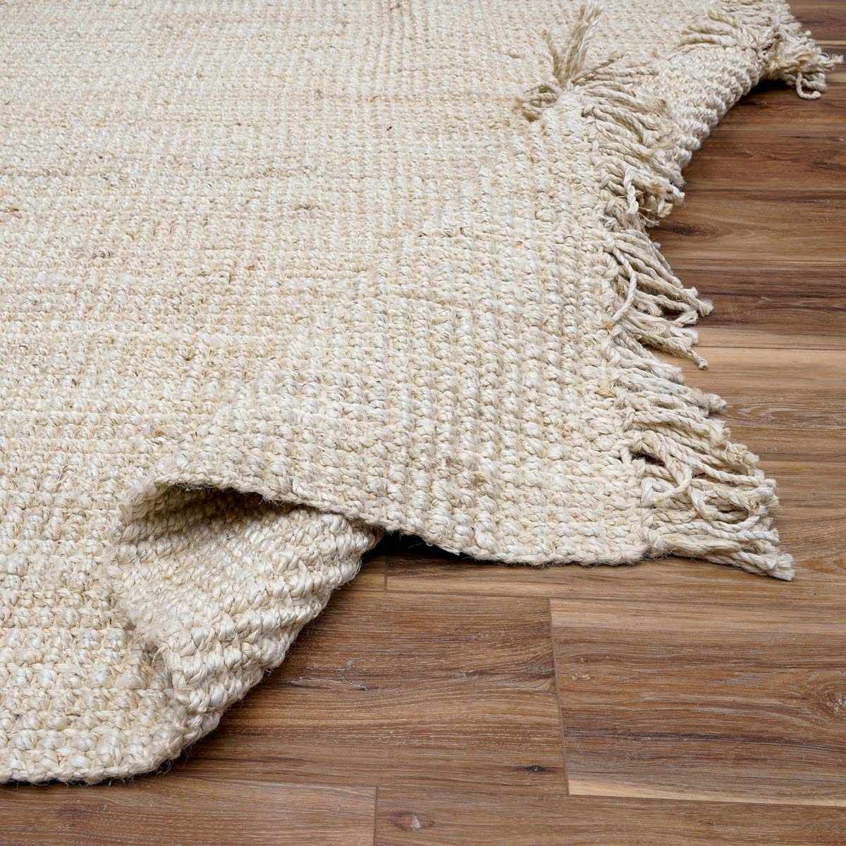 Aloka Bleached Jute Rug