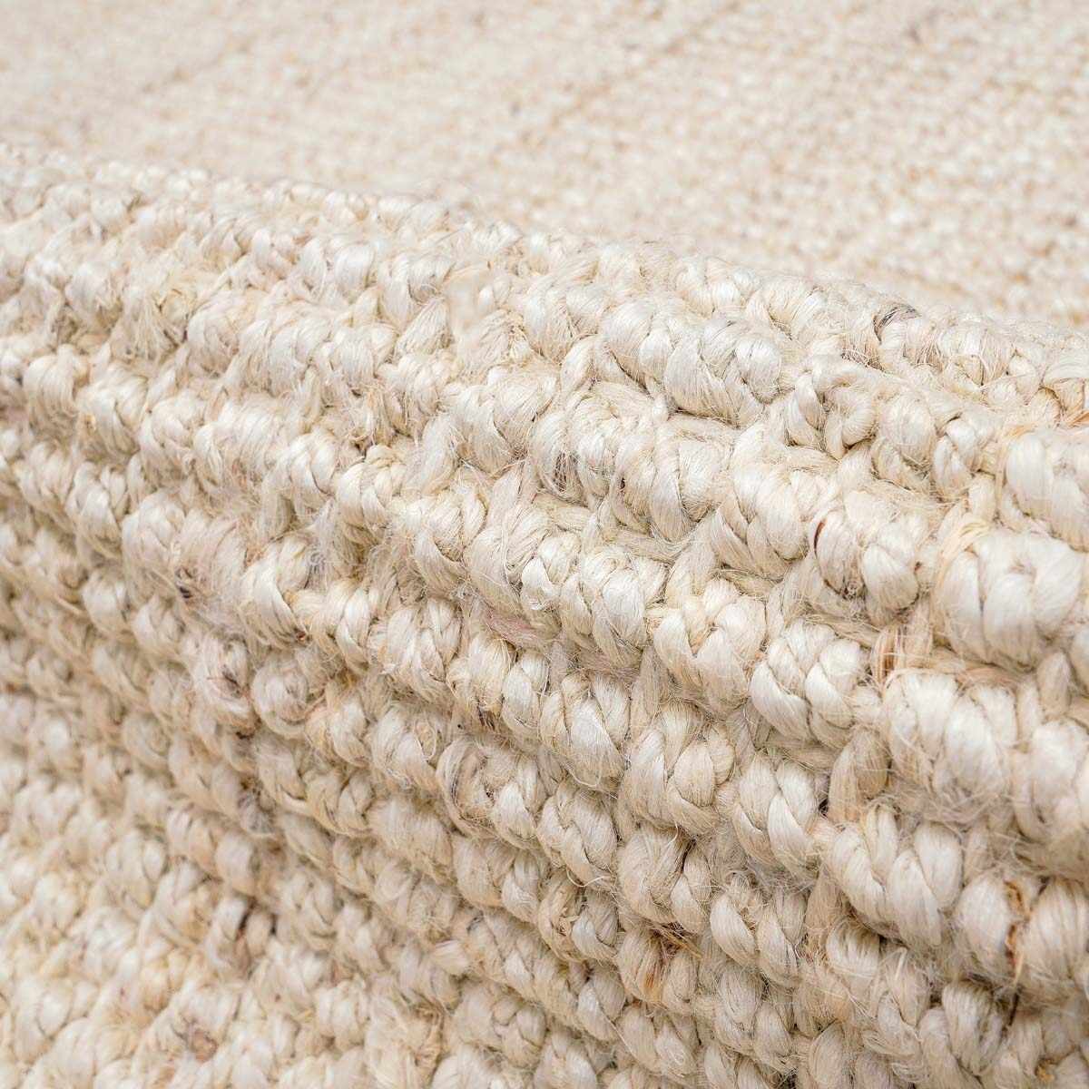 Aloka Bleached Jute Rug