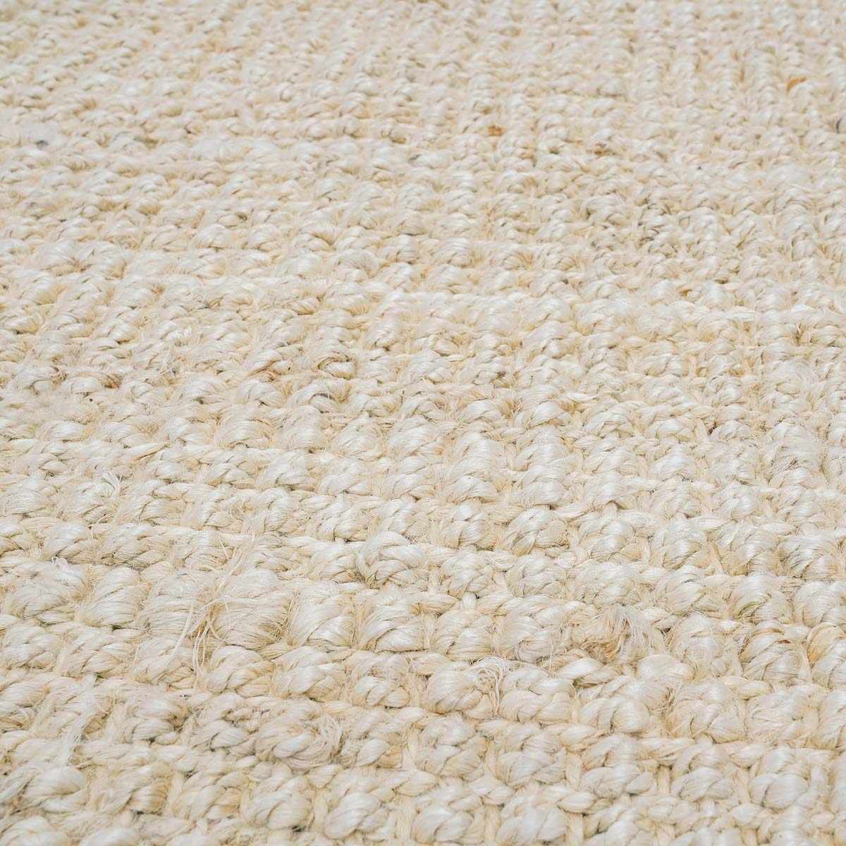Aloka Bleached Jute Rug