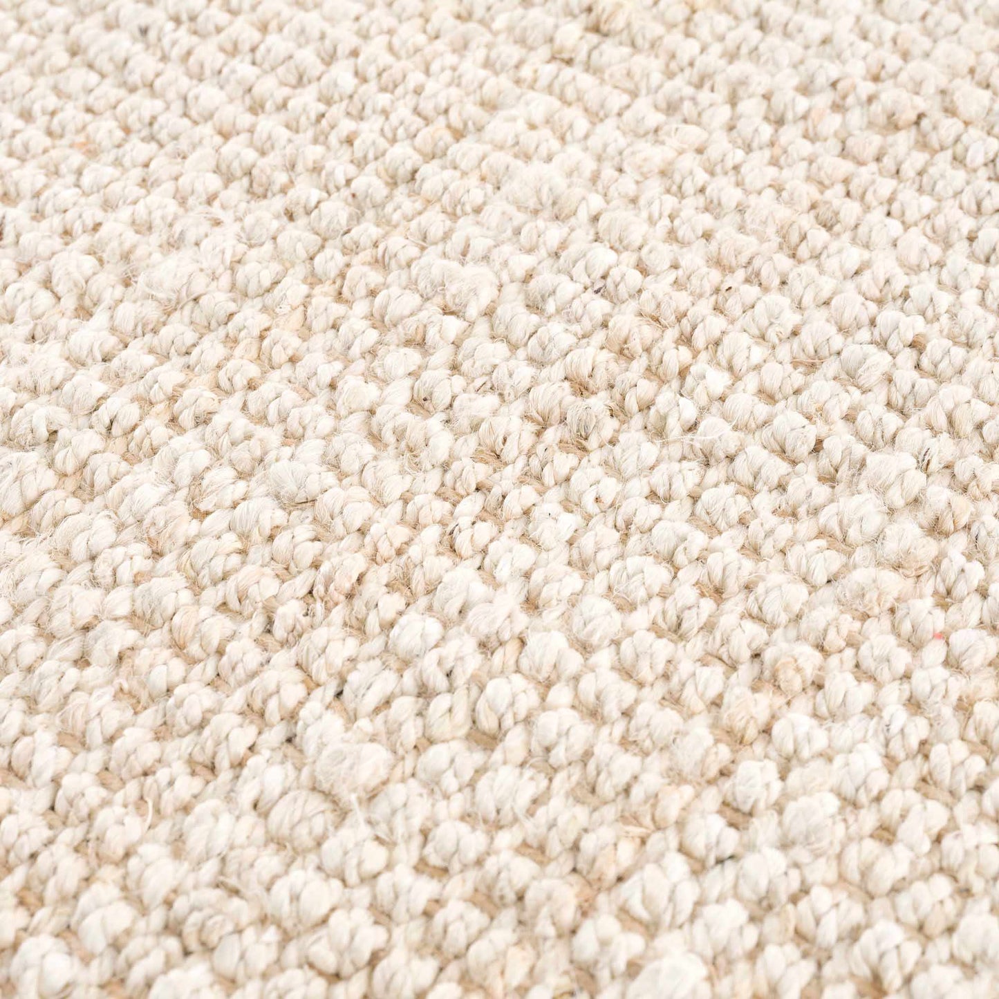 Aloka Bleached Jute Rug