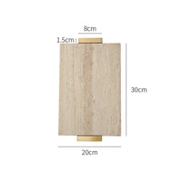 Travertine Pillar Tray