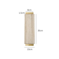 Travertine Pillar Tray