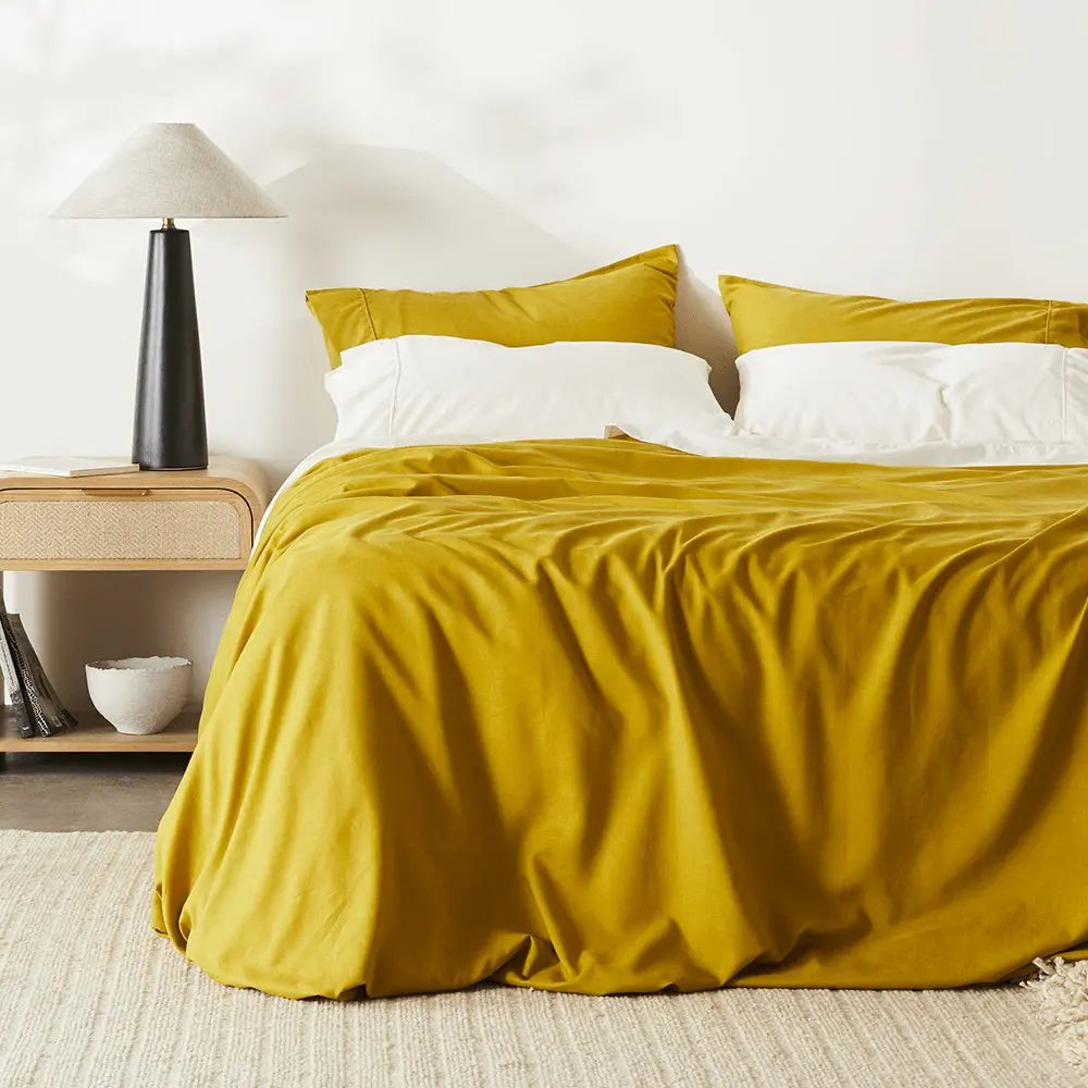 Linen & Bamboo Duvet Cover