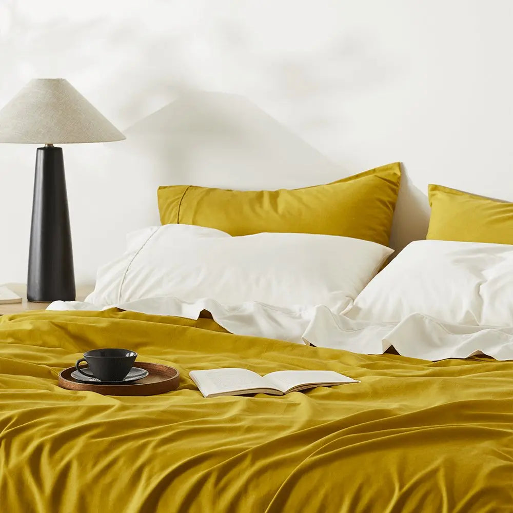 Linen & Bamboo Duvet Cover
