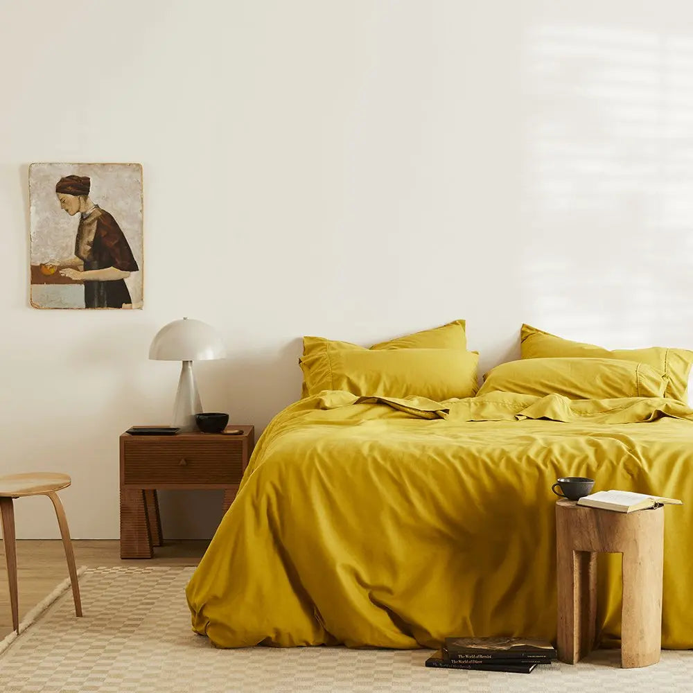 Linen & Bamboo Duvet Cover