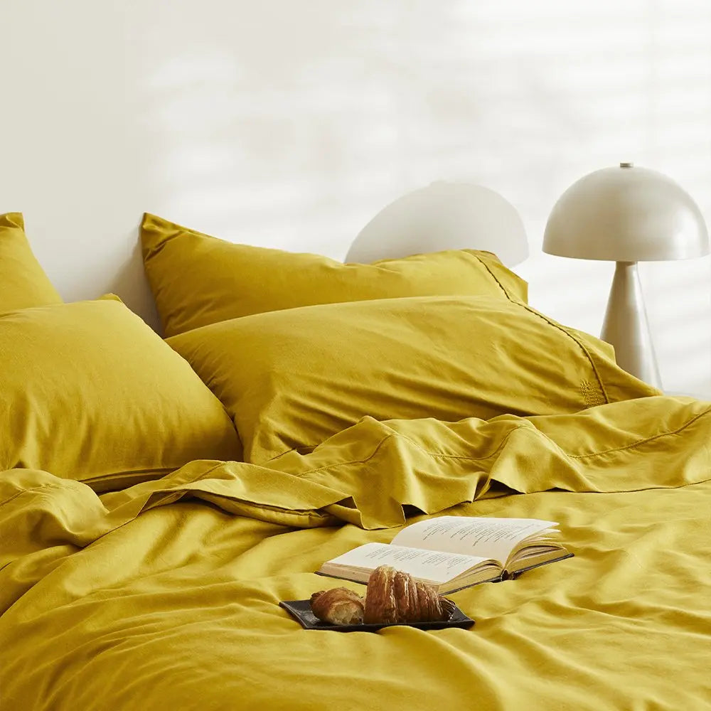 Linen & Bamboo Duvet Cover