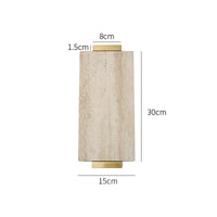 Travertine Pillar Tray