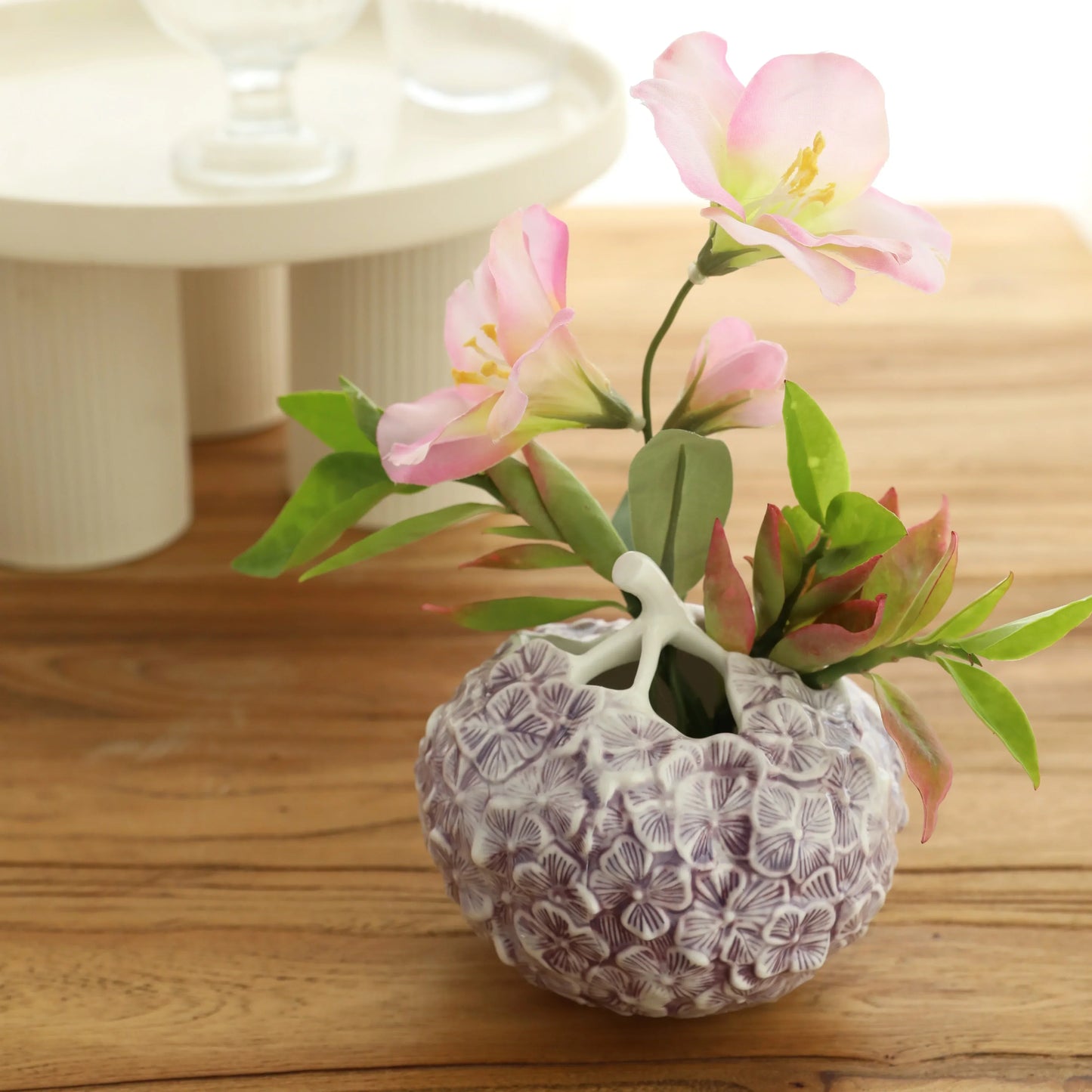 Hydrangea Ceramic Vase