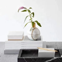 Nero Marquina Marble Tray
