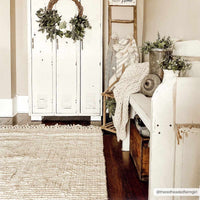 Aloka Bleached Jute Rug
