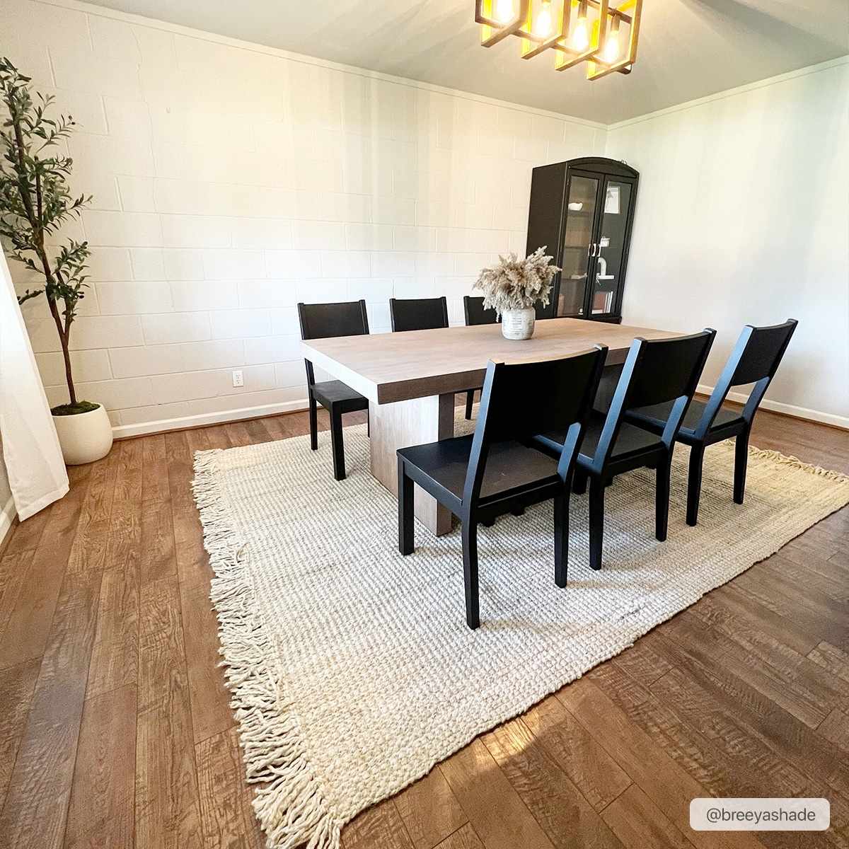 Aloka Bleached Jute Rug