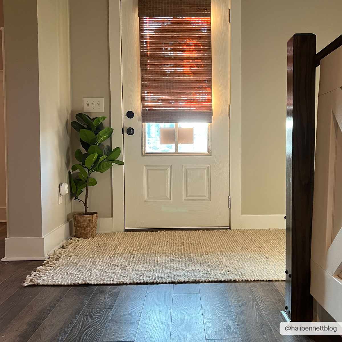 Aloka Bleached Jute Rug
