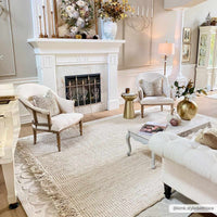 Aloka Bleached Jute Rug