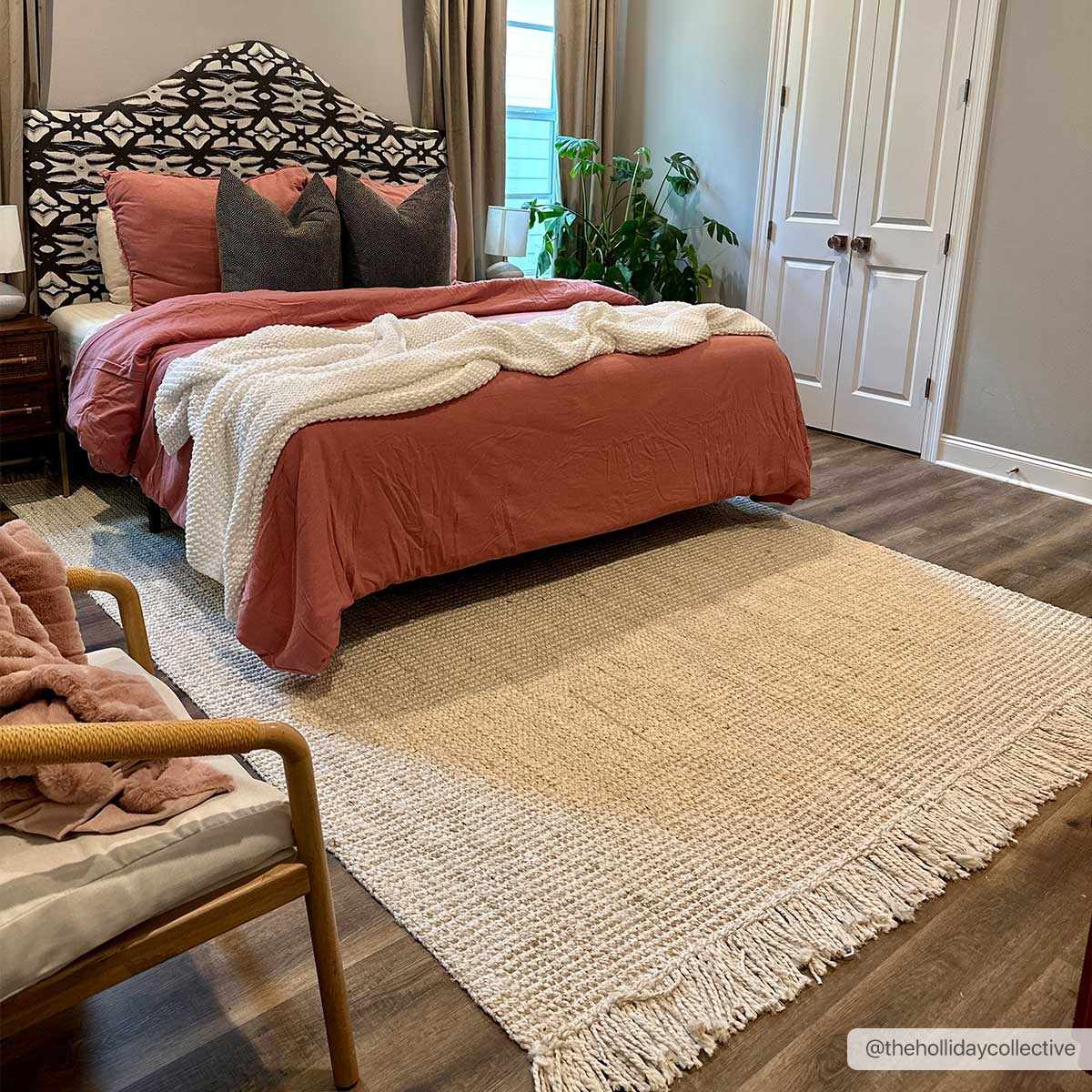 Aloka Bleached Jute Rug